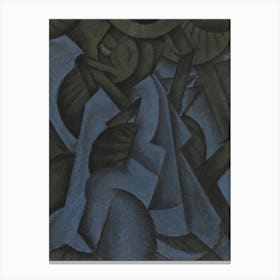 'The Blue Woman' Canvas Print