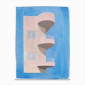Bauhaus Grey Canvas Print