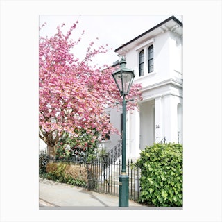 Spring London Streets Canvas Print