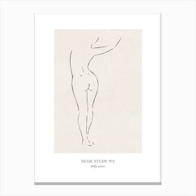 Nude Study 2 Canvas Print