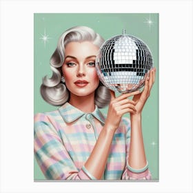 Disco Ball2 Canvas Print