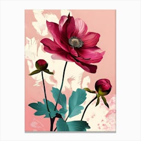 Anemones 8 Canvas Print