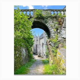 Stone Bridge In France Canvas Print