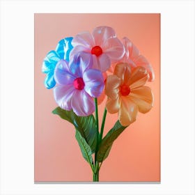 Dreamy Inflatable Flowers Phlox 2 Canvas Print