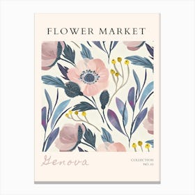 Flower Market 10 Canvas Print