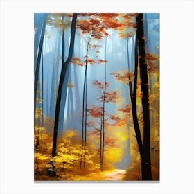 Autumn Forest 61 Canvas Print