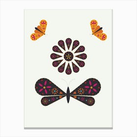 Mexican Butterflies Canvas Print