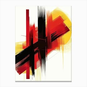 Abstract Painting 1918 Canvas Print