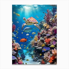 Coral Reef 2 Canvas Print