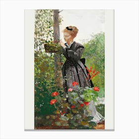 Summer (1874), Winslow Homer Canvas Print