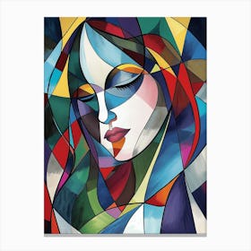 Abstract Of A Woman 2 Canvas Print