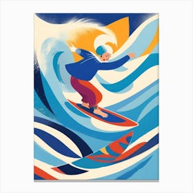 Surfer Canvas Print