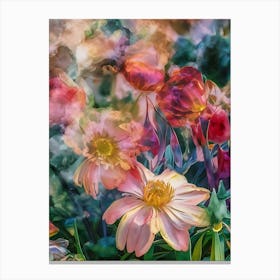 Flowers In Bloom Canvas Print