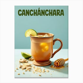 Cuba Canchánchara Cocktail V 04 Canvas Print