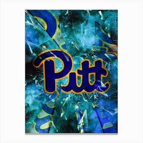 Pittsburgh Panthers 1 Canvas Print