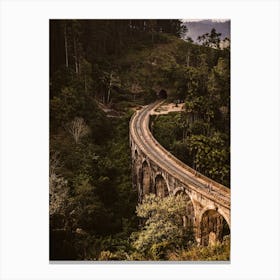 Sri Lanka Railway Bridge Canvas Print