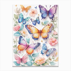 Beautiful Butterfly Canvas Print