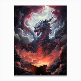Dragon In The Sky 1 Canvas Print