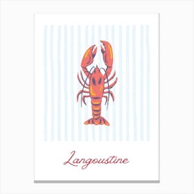 Langoustine Canvas Print