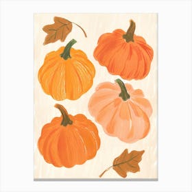 Pumpkins Canvas Print