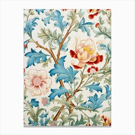 Floral Wallpaper 305 Canvas Print