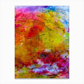 Abstract Painting, Abstract Painting, Abstract Painting 3 Canvas Print