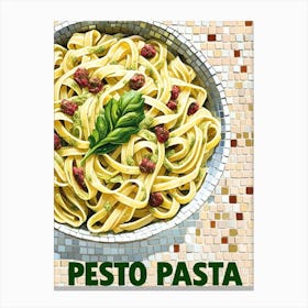 Pesto Pasta Canvas Print