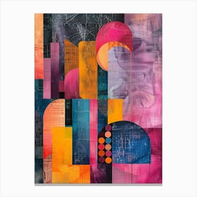 Abstract Cityscape 5 Canvas Print