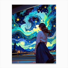 Starry Night 78 Canvas Print