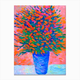 Tomorrows Still Life Matisse Inspired Flower Canvas Print