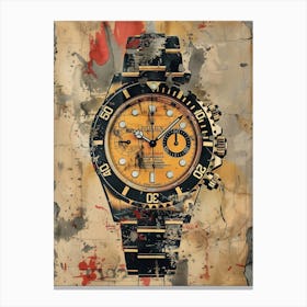 Rolex Watch Canvas Print