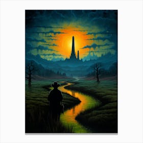 Journey To TheTower - The Dark Tower Series Canvas Print