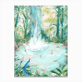 Jungle Pools Canvas Print