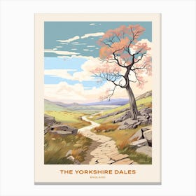The Yorkshire Dales England 1 Hike Poster Canvas Print