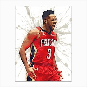 Cj Mccollum New Orleans Pelicans Canvas Print