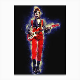 Spirit Of David Bowie 2 Canvas Print