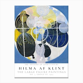 Hilma Af Klint Large Figure Paintings 1 Canvas Print