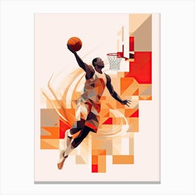 Basketball Player 65 Canvas Print