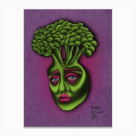 The Broccoli Got Sad Canvas Print