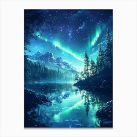 Enchanting Aurora Borealis 6 Toile