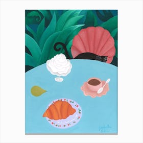 The Succulent Garden Café Canvas Print