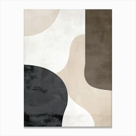 Balanced Textures Minimalist Style Canvas Print