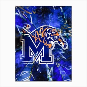 Memphis Tigers 1 Canvas Print