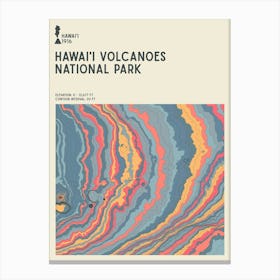 Hawaii Volcanoes National Park Series Hawaii Usa Canvas Print