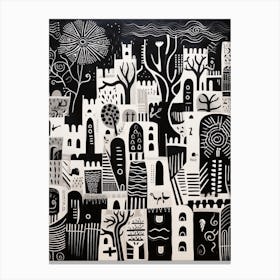 Cityscape 9 Canvas Print