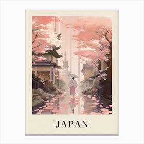 Vintage Travel Poster Japan 3 Canvas Print
