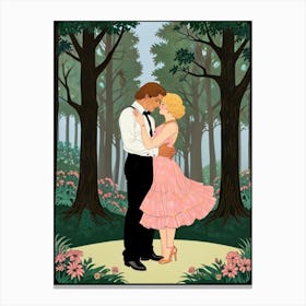 Dance In The Woods Canvas Print