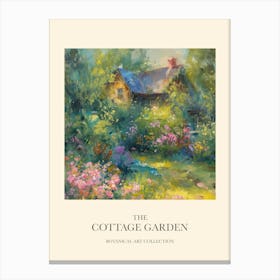 Cottage Garden Poster Enchanted Pond 8 Canvas Print
