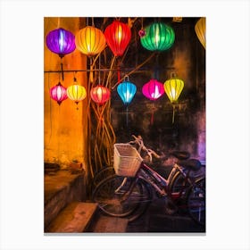 Lantern Light Hoi An Vietnam Canvas Print