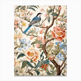 Bird On A Branch 9 Canvas Print